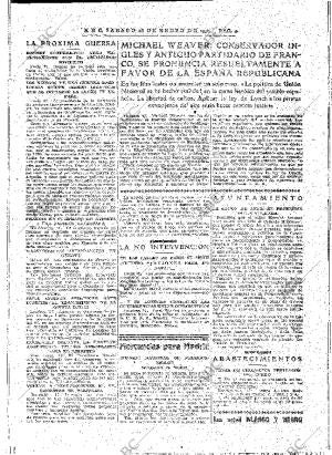 ABC MADRID 28-01-1939 página 2