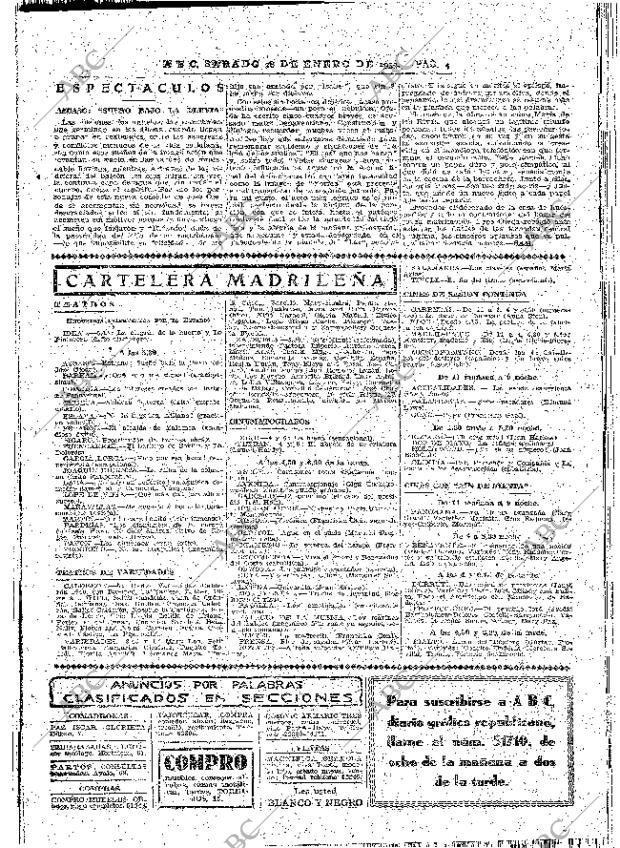 ABC MADRID 28-01-1939 página 4