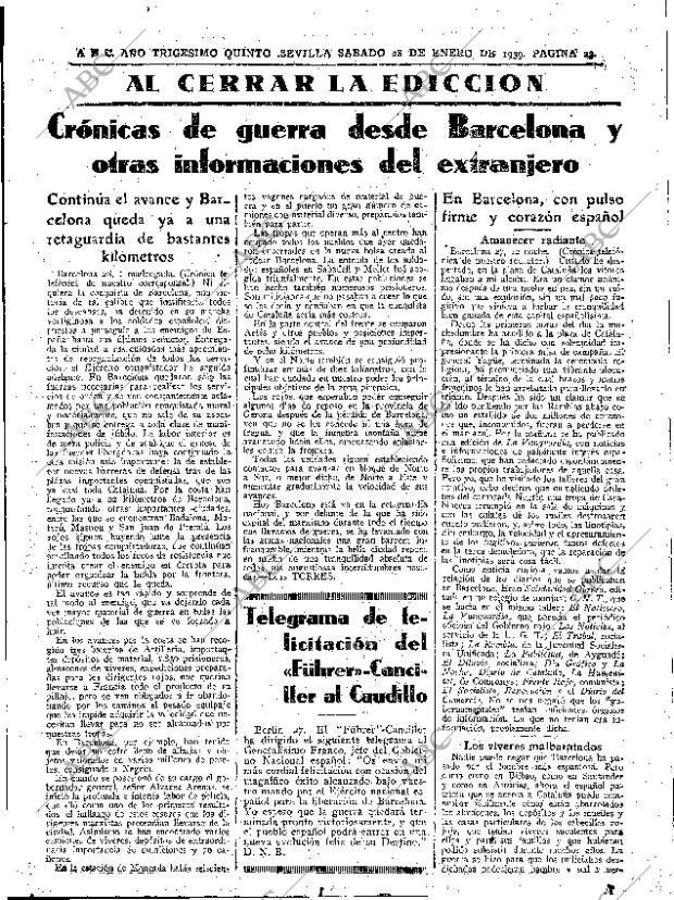 ABC SEVILLA 28-01-1939 página 23