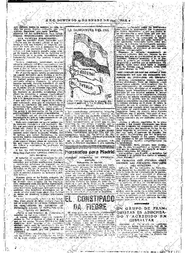 ABC MADRID 29-01-1939 página 2