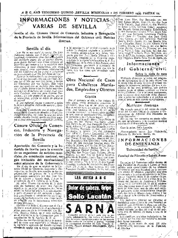 ABC SEVILLA 01-02-1939 página 17