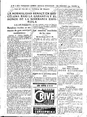 ABC SEVILLA 01-02-1939 página 9