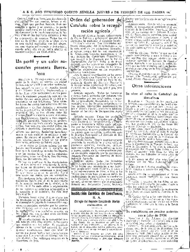 ABC SEVILLA 02-02-1939 página 10