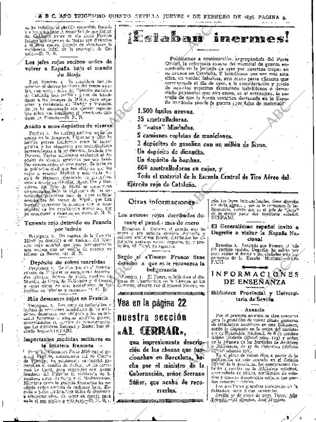 ABC SEVILLA 02-02-1939 página 7