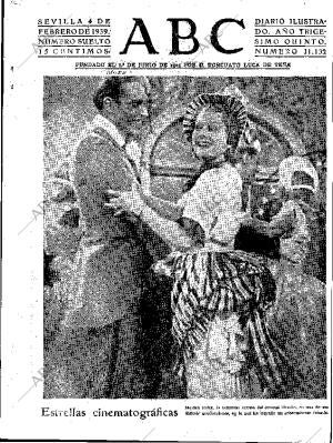 ABC SEVILLA 04-02-1939 página 1