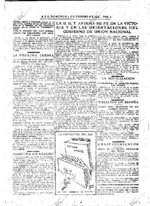 ABC MADRID 05-02-1939 página 2