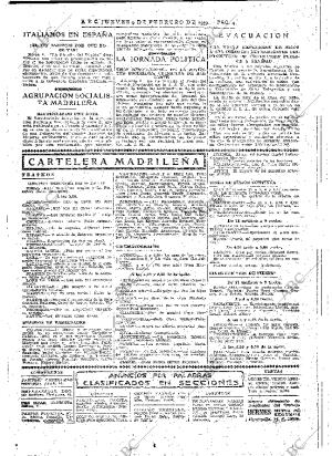 ABC MADRID 09-02-1939 página 4