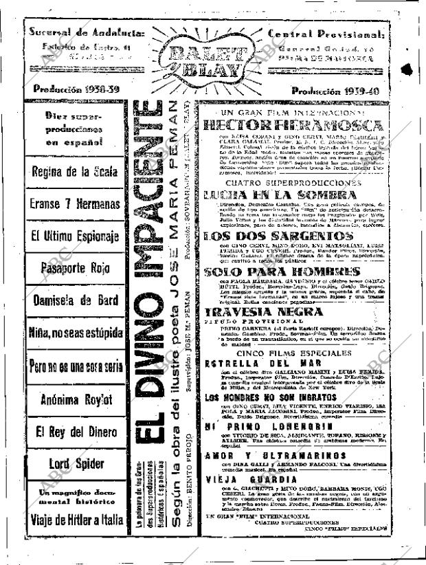 ABC SEVILLA 10-02-1939 página 2