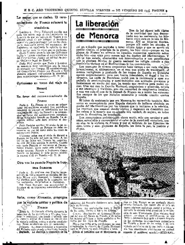 ABC SEVILLA 10-02-1939 página 9