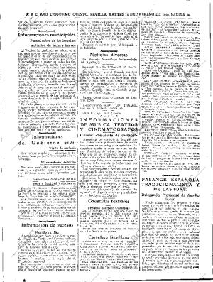 ABC SEVILLA 14-02-1939 página 20