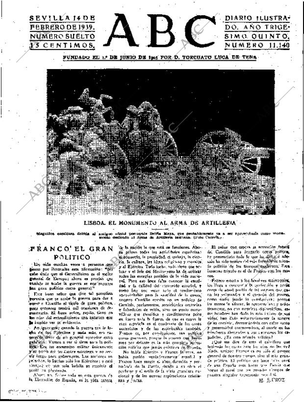 ABC SEVILLA 14-02-1939 página 3
