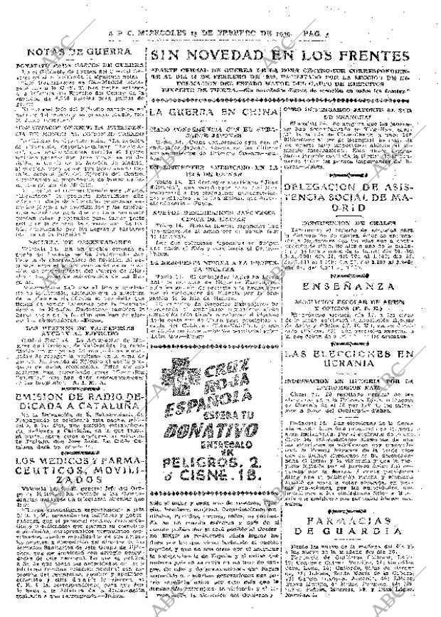 ABC MADRID 15-02-1939 página 3
