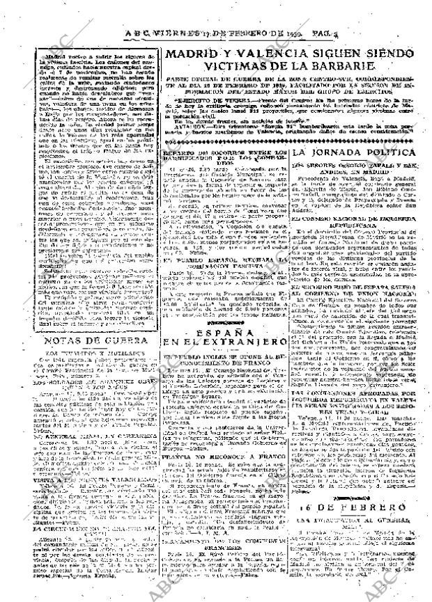 ABC MADRID 17-02-1939 página 3