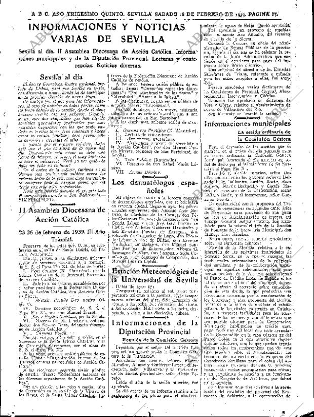 ABC SEVILLA 18-02-1939 página 17