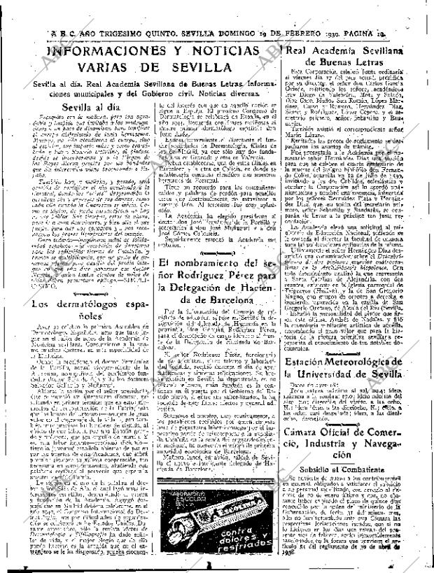 ABC SEVILLA 19-02-1939 página 19