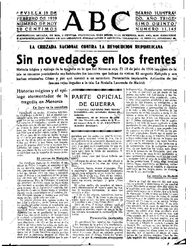 ABC SEVILLA 19-02-1939 página 7