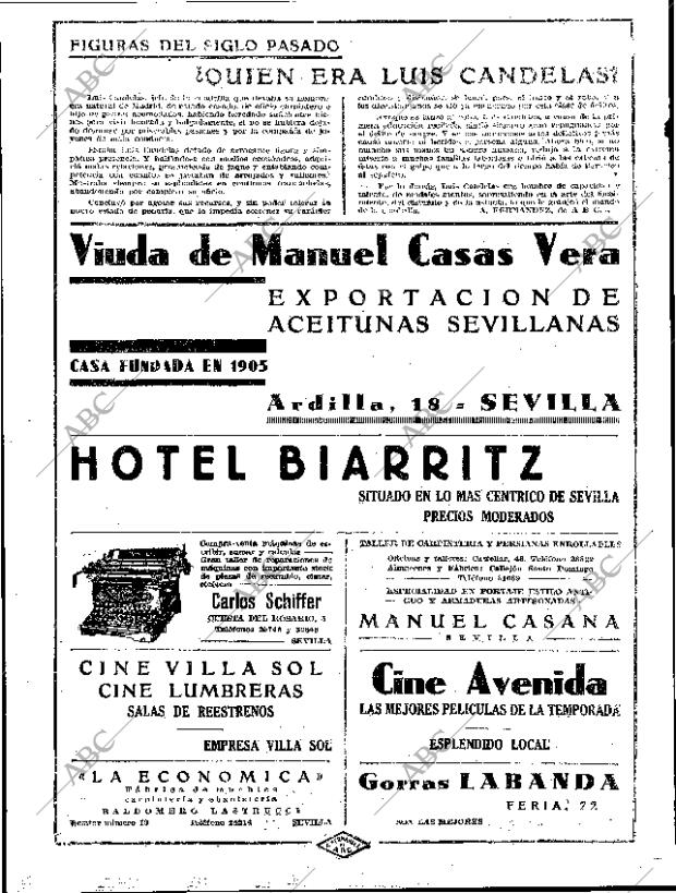 ABC SEVILLA 23-02-1939 página 2