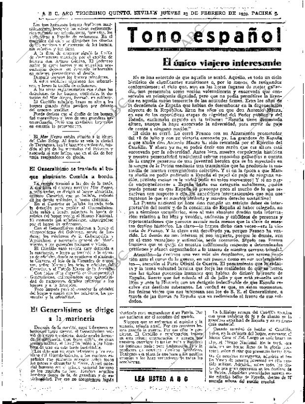 ABC SEVILLA 23-02-1939 página 9