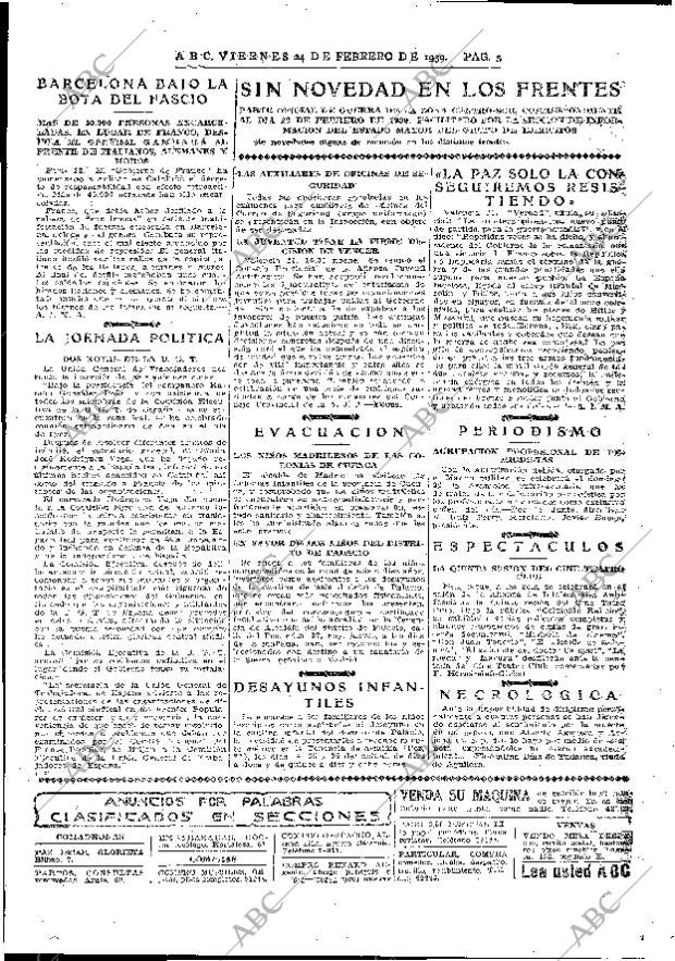 ABC MADRID 24-02-1939 página 3