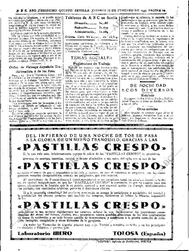 ABC SEVILLA 24-02-1939 página 10