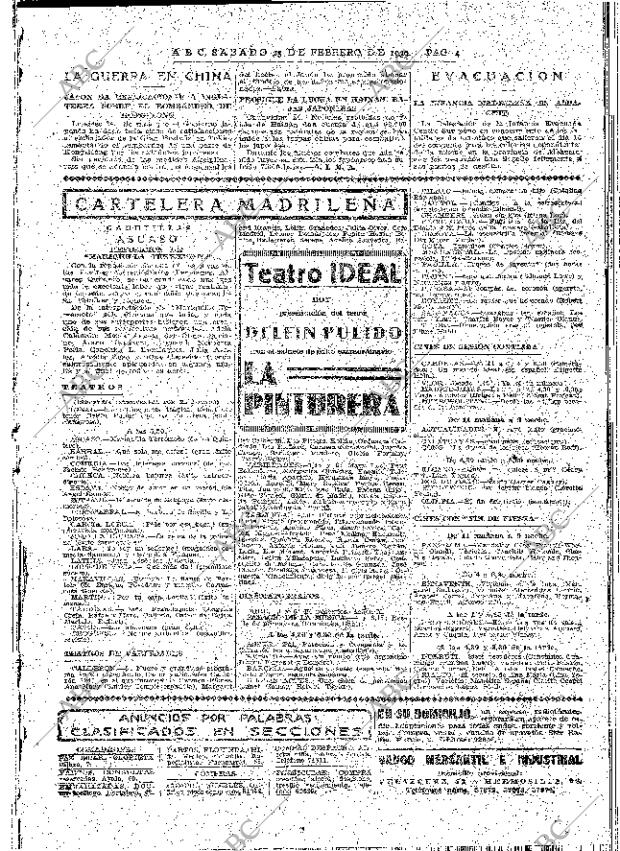 ABC MADRID 25-02-1939 página 4