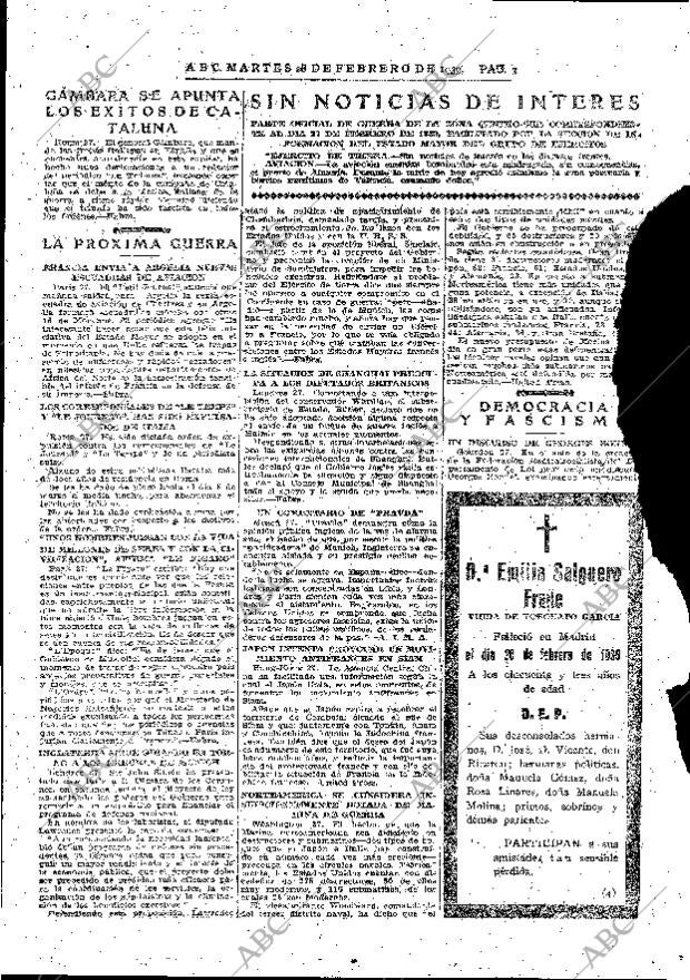 ABC MADRID 28-02-1939 página 3