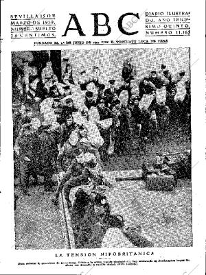 ABC SEVILLA 15-03-1939 página 1
