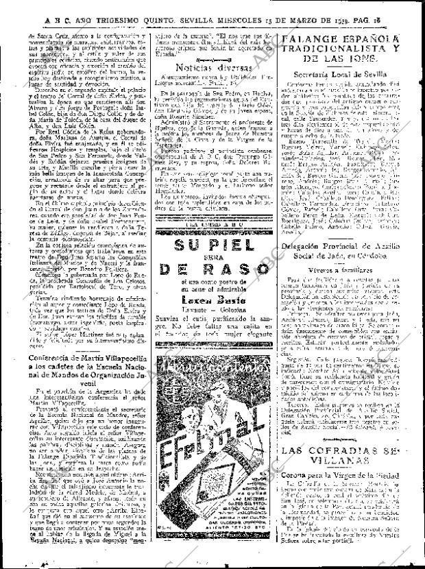ABC SEVILLA 15-03-1939 página 16