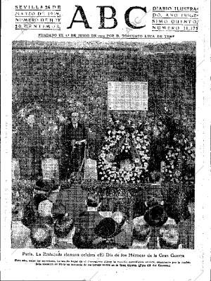 ABC SEVILLA 26-03-1939 página 1