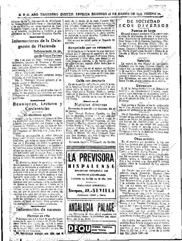ABC SEVILLA 26-03-1939 página 16