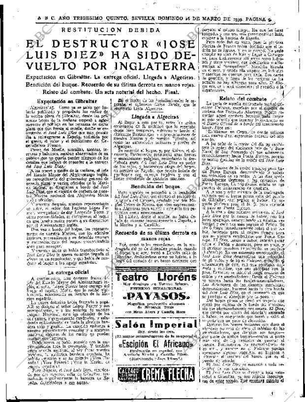 ABC SEVILLA 26-03-1939 página 9