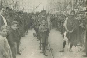 Liberación de Madrid por las tropas nacionales