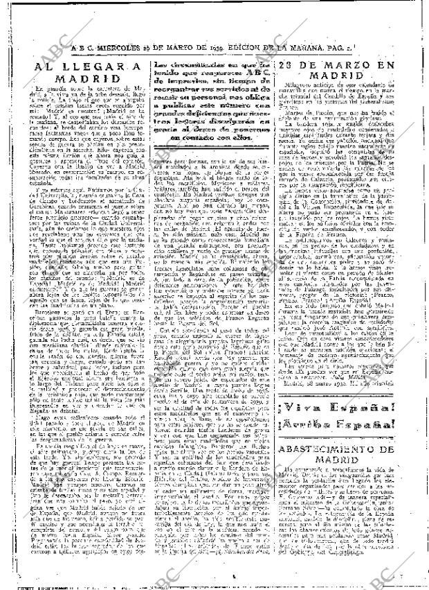 ABC MADRID 29-03-1939 página 2