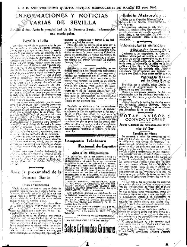 ABC SEVILLA 29-03-1939 página 21