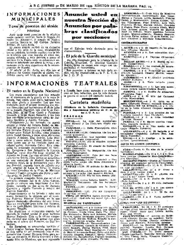 ABC MADRID 30-03-1939 página 14