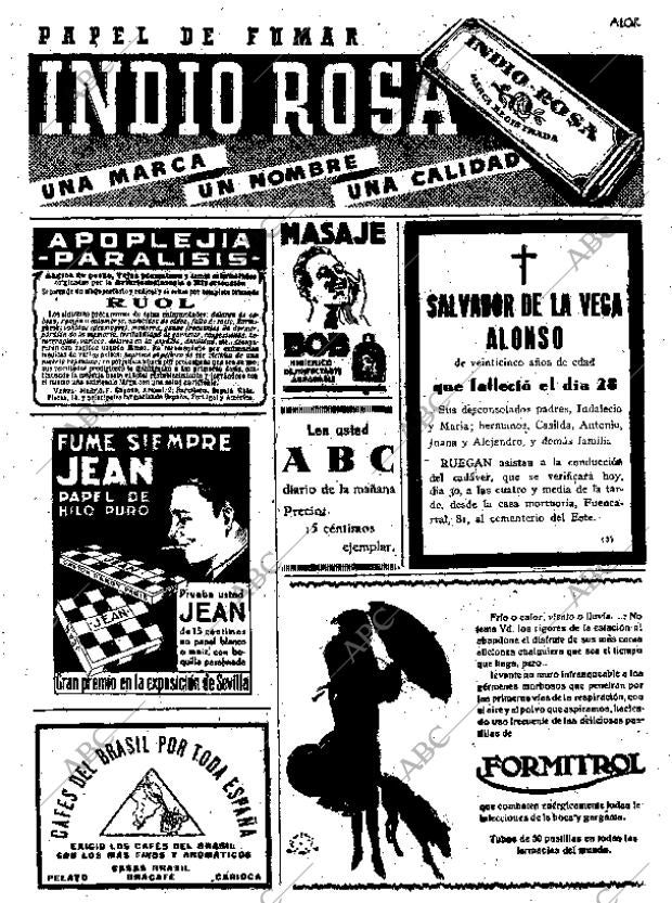 ABC MADRID 30-03-1939 página 2