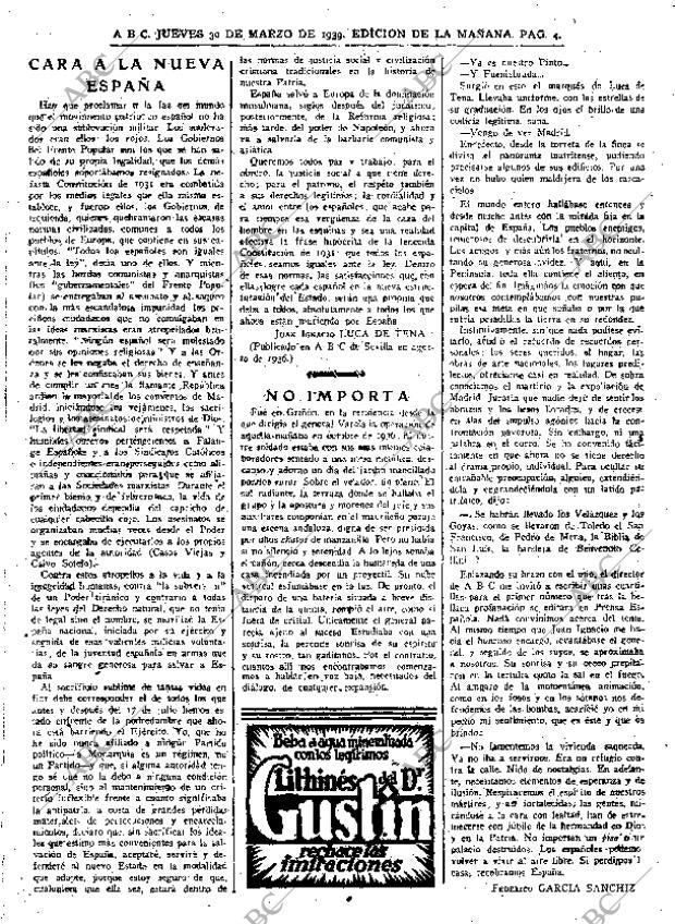 ABC MADRID 30-03-1939 página 4