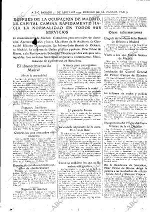 ABC MADRID 01-04-1939 página 9