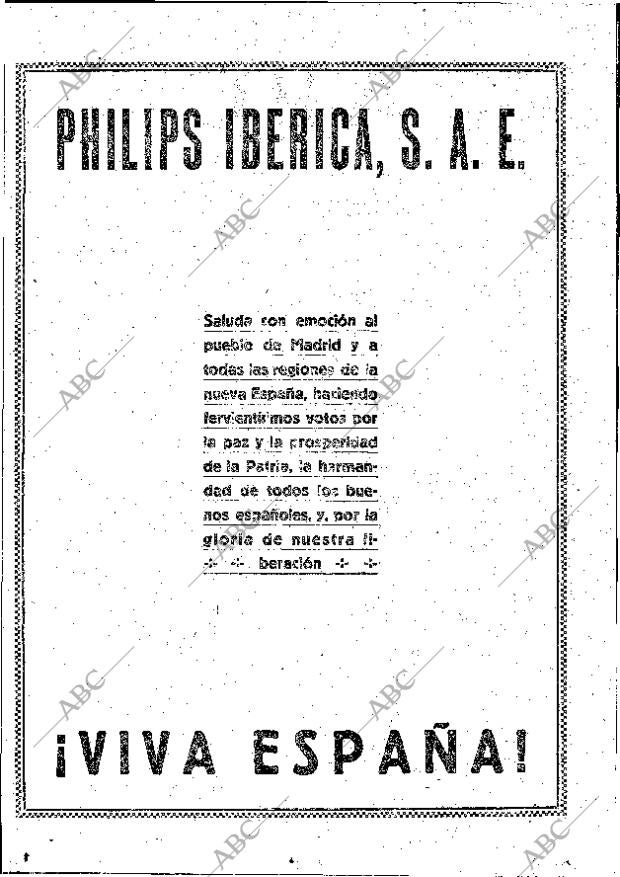 ABC MADRID 02-04-1939 página 2