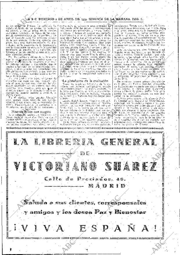 ABC MADRID 02-04-1939 página 6