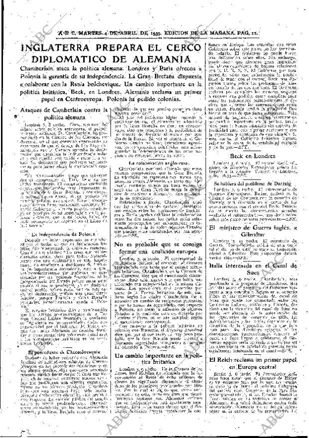 ABC MADRID 04-04-1939 página 11