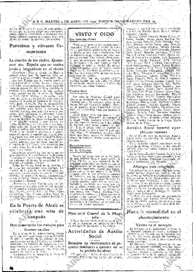 ABC MADRID 04-04-1939 página 14