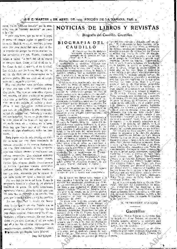ABC MADRID 04-04-1939 página 4