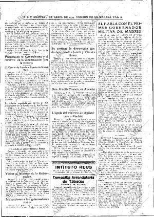 ABC MADRID 04-04-1939 página 6