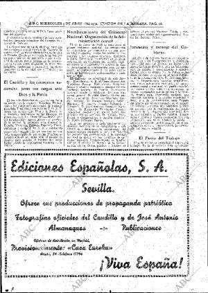 ABC MADRID 05-04-1939 página 18