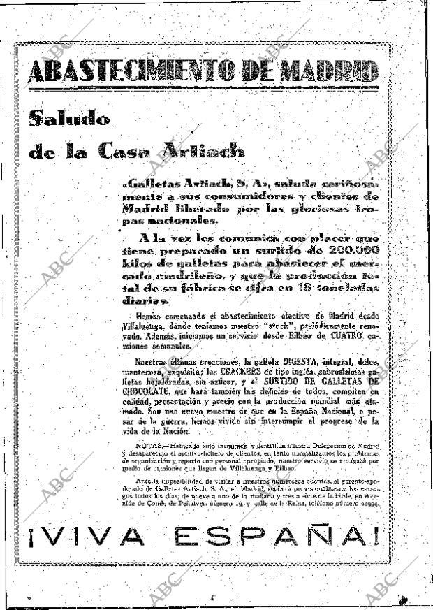 ABC MADRID 05-04-1939 página 2