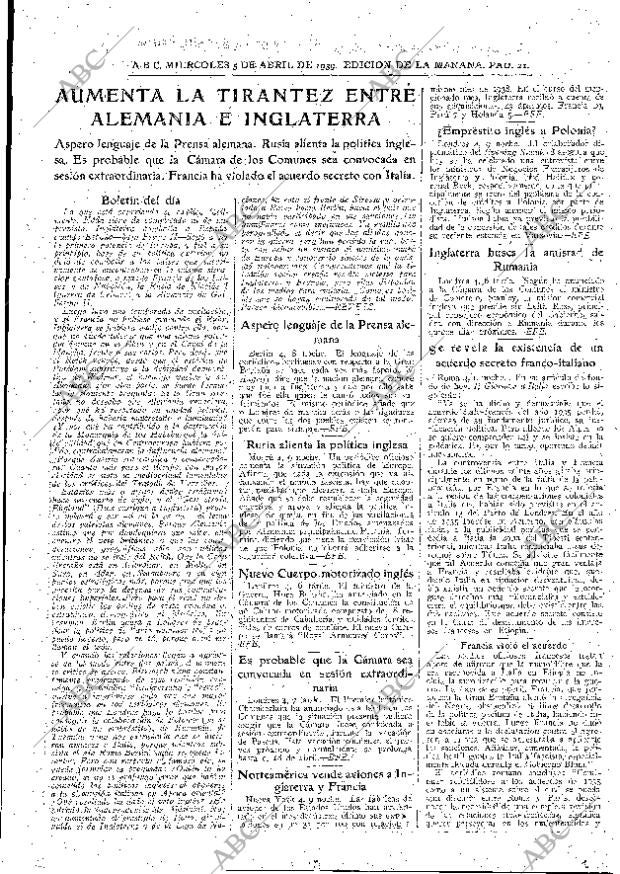 ABC MADRID 05-04-1939 página 21