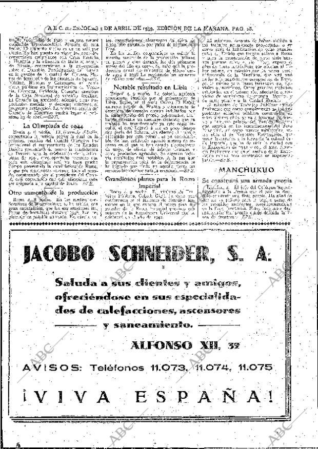 ABC MADRID 05-04-1939 página 26