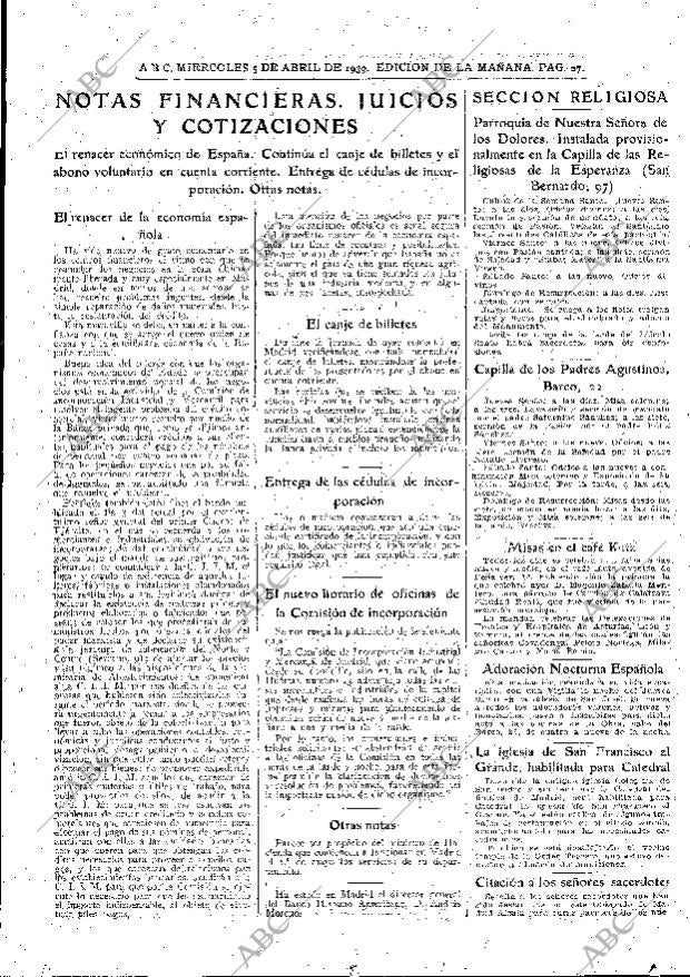 ABC MADRID 05-04-1939 página 27