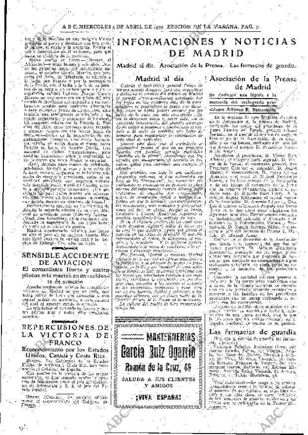 ABC MADRID 05-04-1939 página 7
